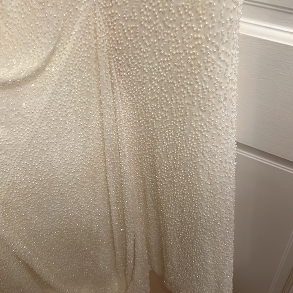 NEW Oh Polly embellished white corset gown - Picture 12 of 12